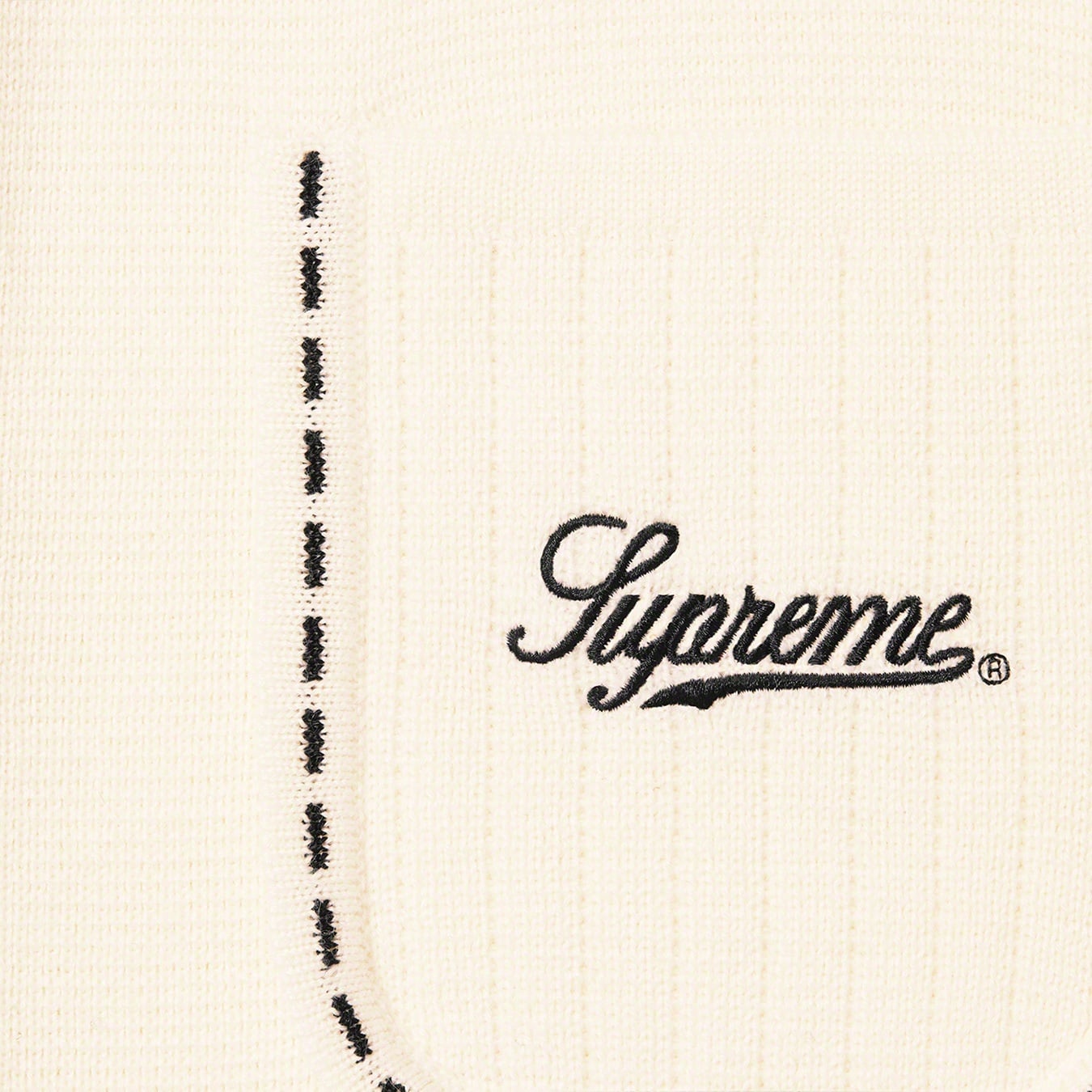 Contrast Stitch Button Up Sweater view 9